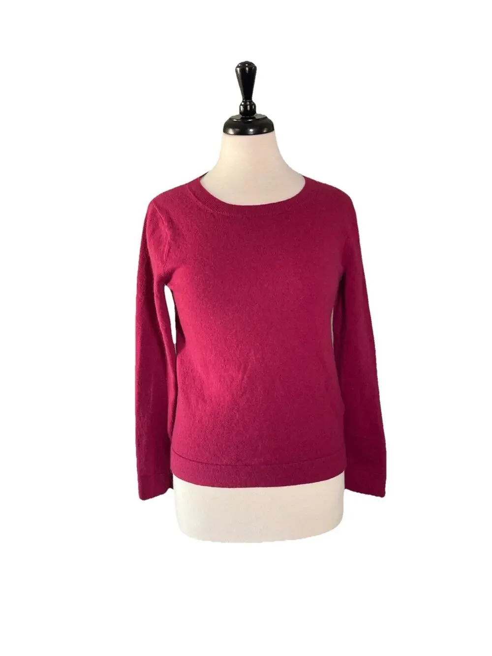 J. Crew Red Crewneck Long Sleeves Women’s Pullover Sweater Medium